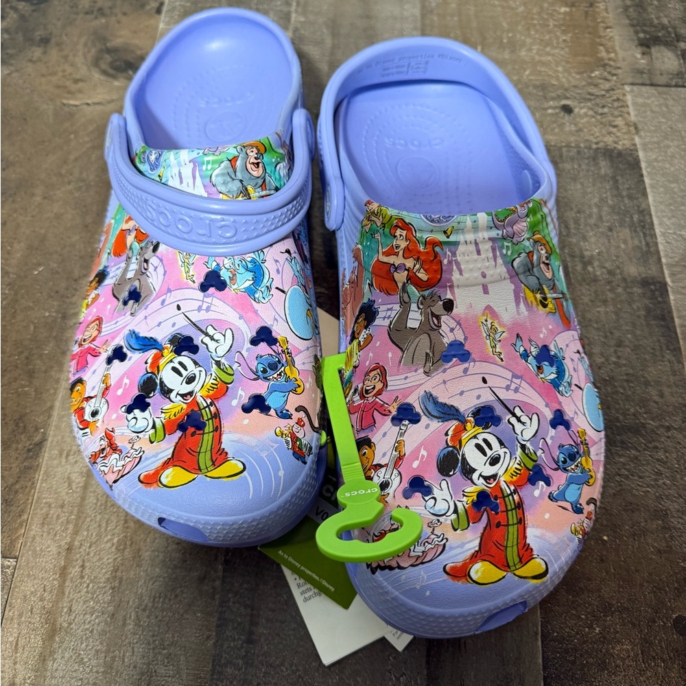 NWT Crocs X Disney‎ 100 Years Shoes- M12